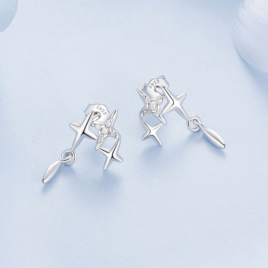 Silver Twilight Sparkle Earring