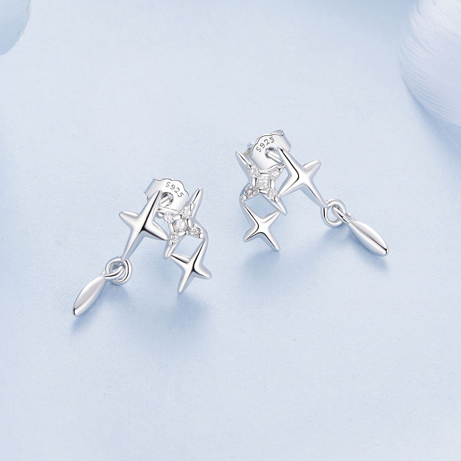 Silver Twilight Sparkle Earring