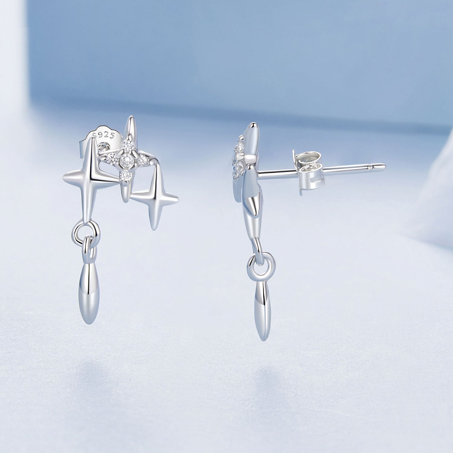 Silver Twilight Sparkle Earring