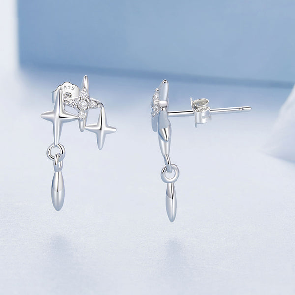 Silver Twilight Sparkle Earring