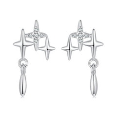 Sylvory 925 Sterling Silver Twilight Sparkle Earring