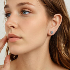 Sylvory 925 Sterling Silver Turtle of Fortune Studs