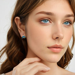 Sylvory 925 Sterling Silver Mermaid Tail Earring