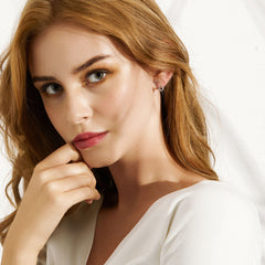 Sylvory 925 Sterling Silver Safety Pin Studs