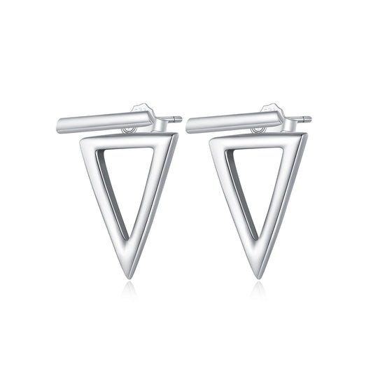 Sylvory 925 Sterling Silver Dash of Geometry Earring