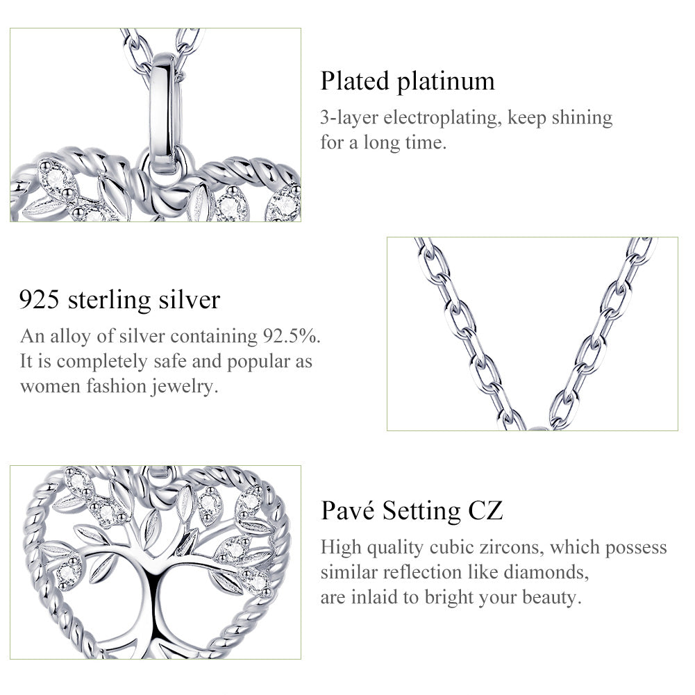 Tree of Life Embrace Necklace