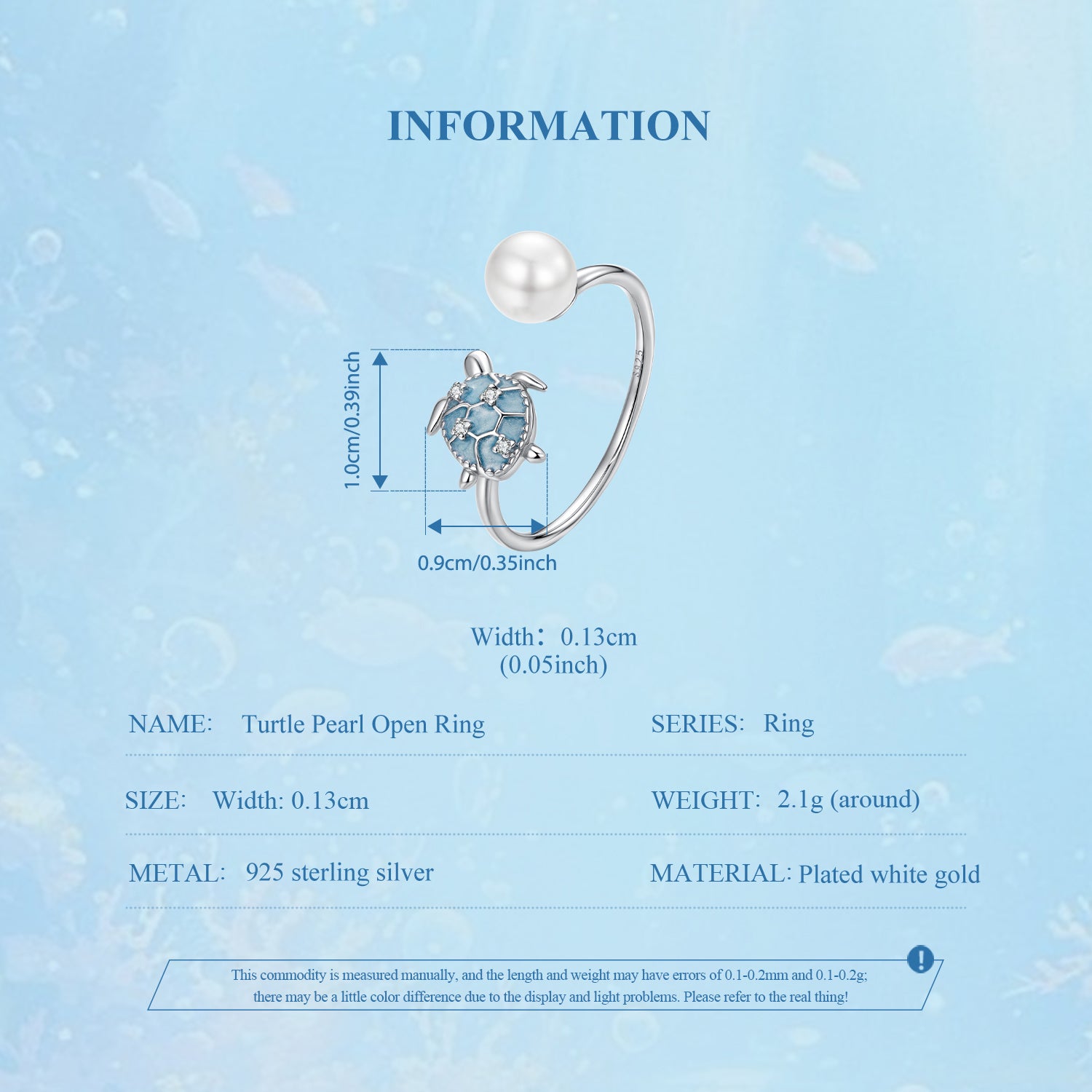 Sylvory 925 Sterling Silver Turtle of Fortune Ring