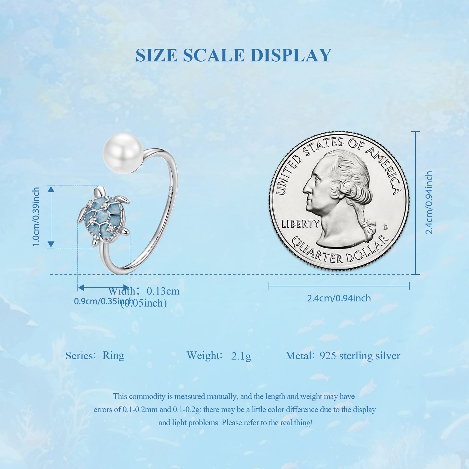 Sylvory 925 Sterling Silver Turtle of Fortune Ring