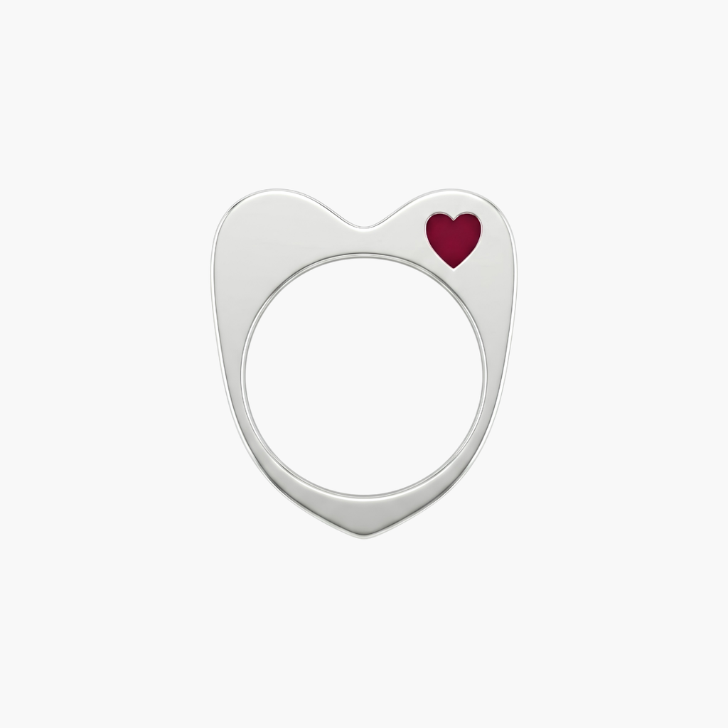Silver Sweetheart Ring