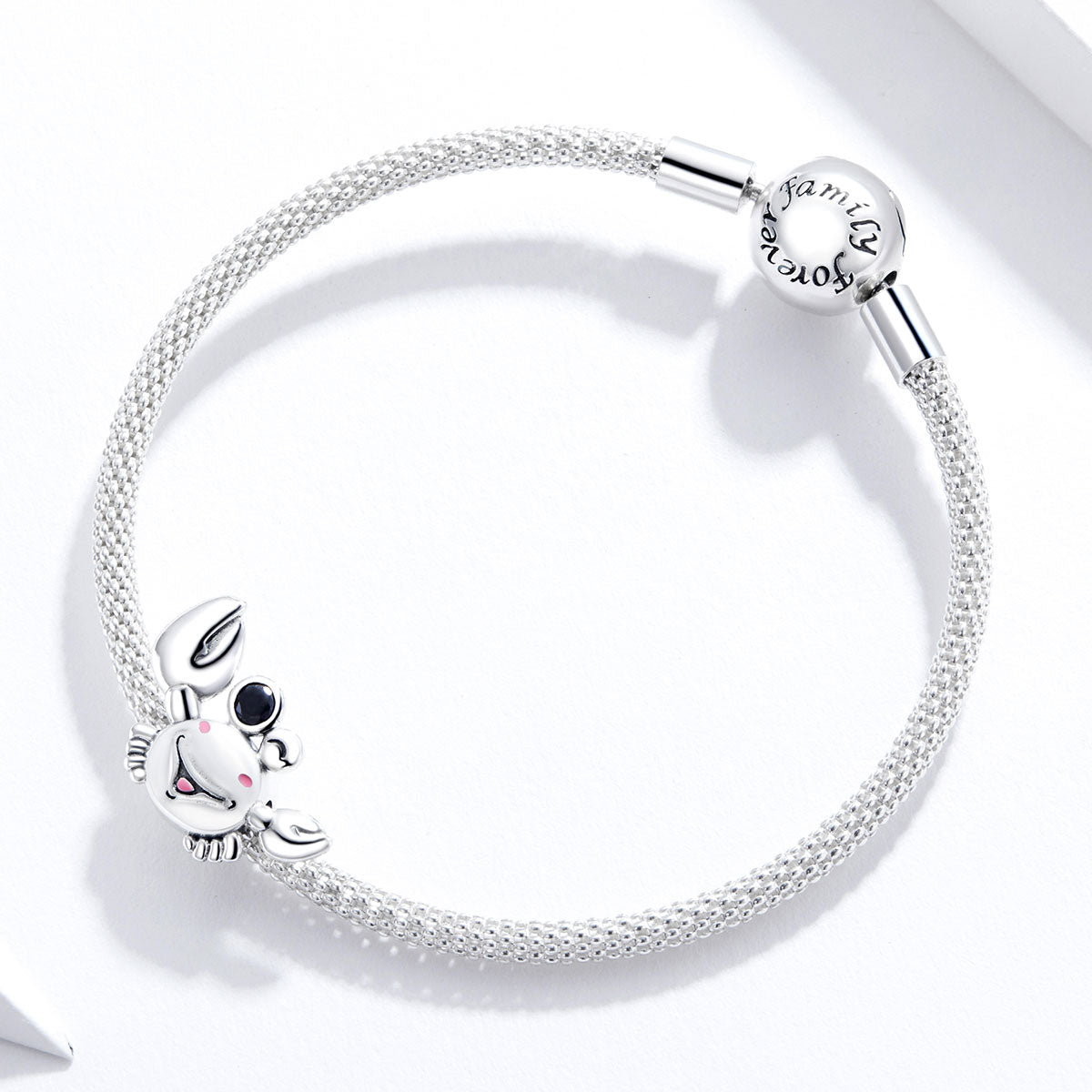 Sylvory 925 Sterling Silver Mr Crabby Charm