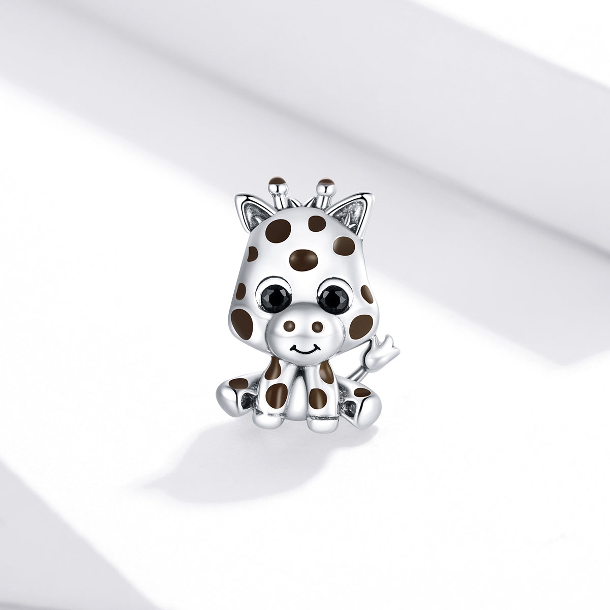 Sylvory 925 Sterling Silver Jiffy the Giraffe Charm