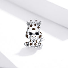 Sylvory 925 Sterling Silver Jiffy the Giraffe Charm
