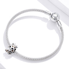Sylvory 925 Sterling Silver Jiffy the Giraffe Charm
