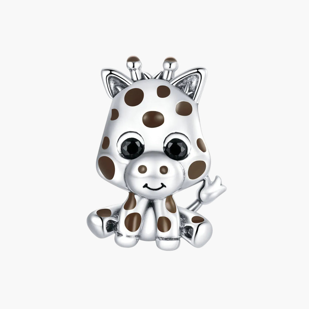 Sylvory 925 Sterling Silver Jiffy the Giraffe Charm