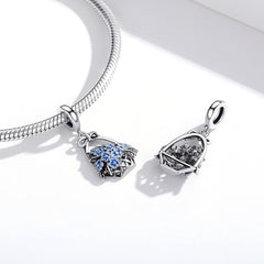 Sylvory 925 Sterling Silver Bloom Basket Charm