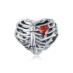 Sylvory 925 Sterling Silver Anatomy of Love Charm