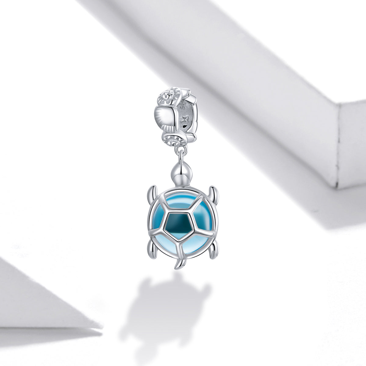 Sylvory 925 Sterling Silver Turtle of Fortune Charm