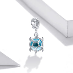 Sylvory 925 Sterling Silver Turtle of Fortune Charm