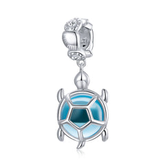 Sylvory 925 Sterling Silver Turtle of Fortune Charm