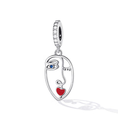 Sylvory 925 Sterling Silver Sass Mode Charm