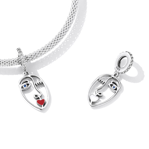 Sylvory 925 Sterling Silver Sass Mode Charm
