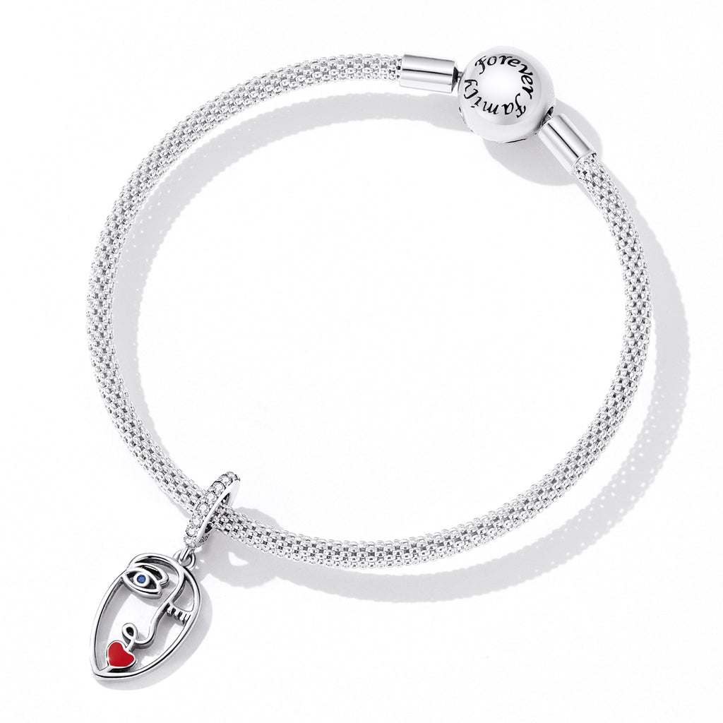 Sylvory 925 Sterling Silver Sass Mode Charm