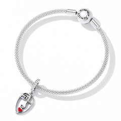 Sylvory 925 Sterling Silver Sass Mode Charm