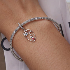 Sylvory 925 Sterling Silver Sass Mode Charm