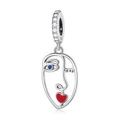 Sylvory 925 Sterling Silver Sass Mode Charm