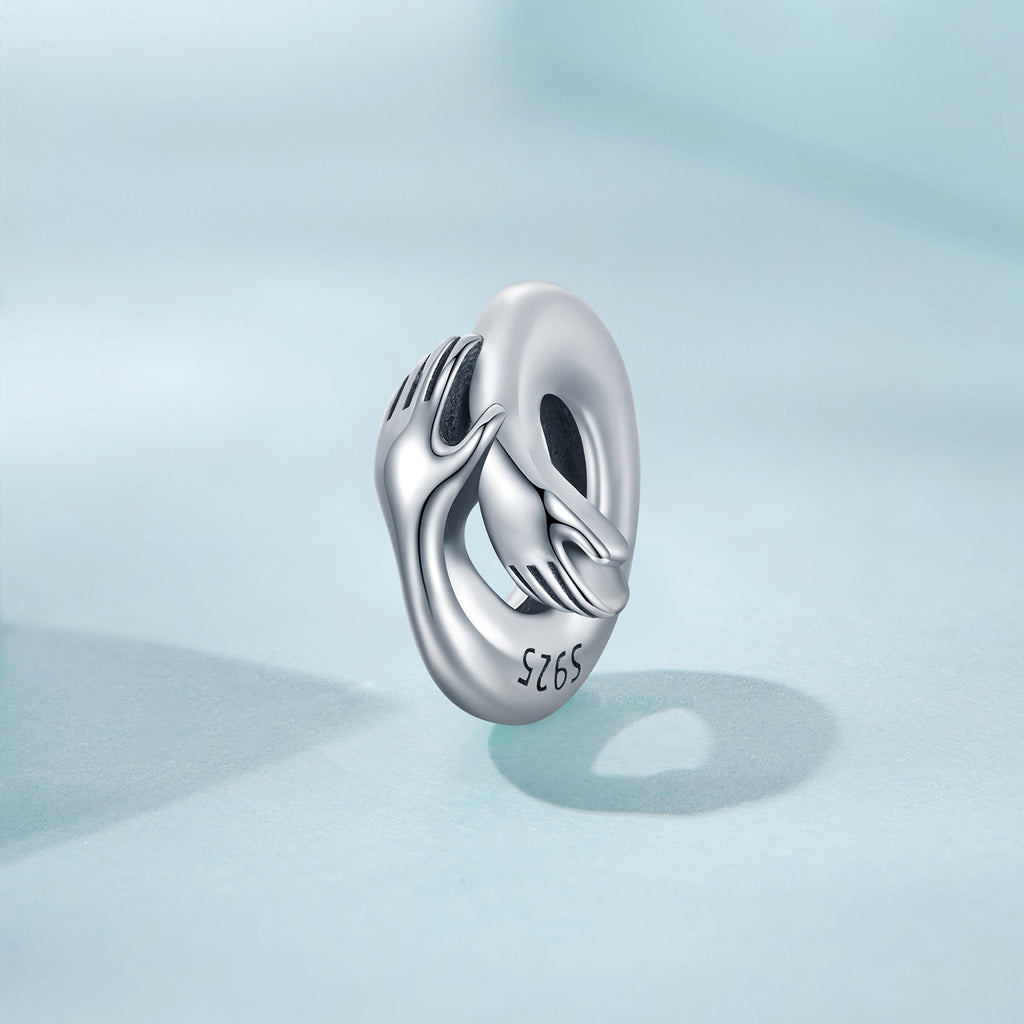 Silver Warm Embrace Charm