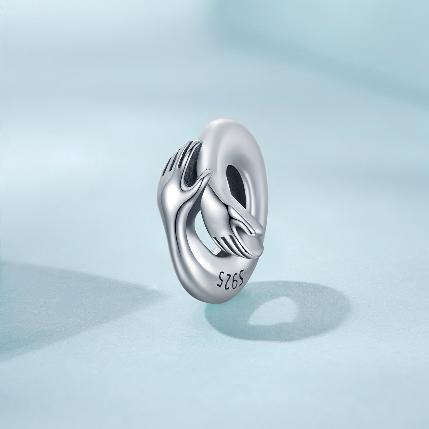 Silver Warm Embrace Charm