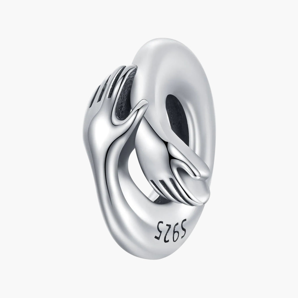 Silver Warm Embrace Charm