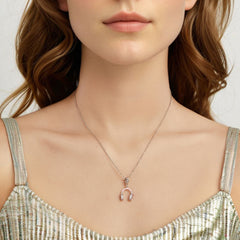 Sylvory 925 Sterling Silver Pink Headphone Charm