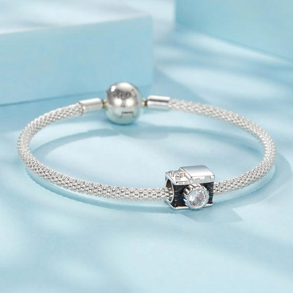 Sylvory 925 Sterling Silver Capture This Charm