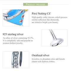 Sylvory 925 Sterling Silver Sip Happens Charm