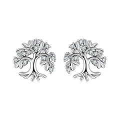 Sylvory 925 Sterling Silver Timeless Tree Studs