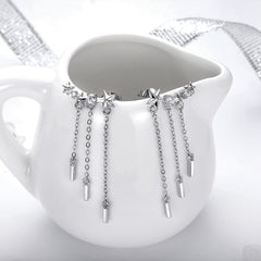 Sylvory 925 Sterling Silver Stardust Trails Earring