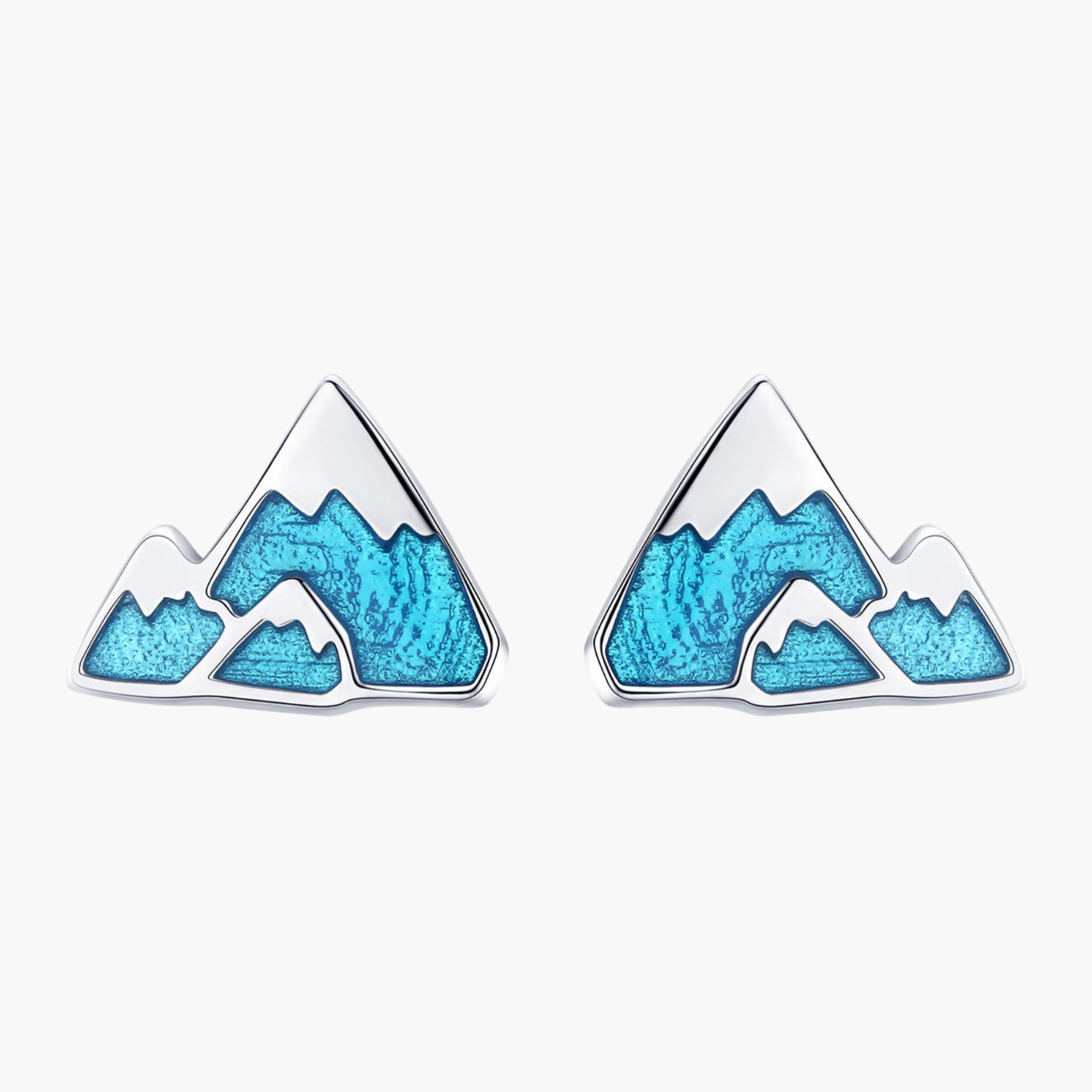 Silver Mountain Majesty Studs