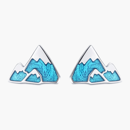 Silver Mountain Majesty Studs