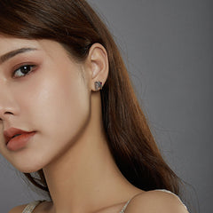 Sylvory 925 Sterling Silver Anatomy of Love Studs