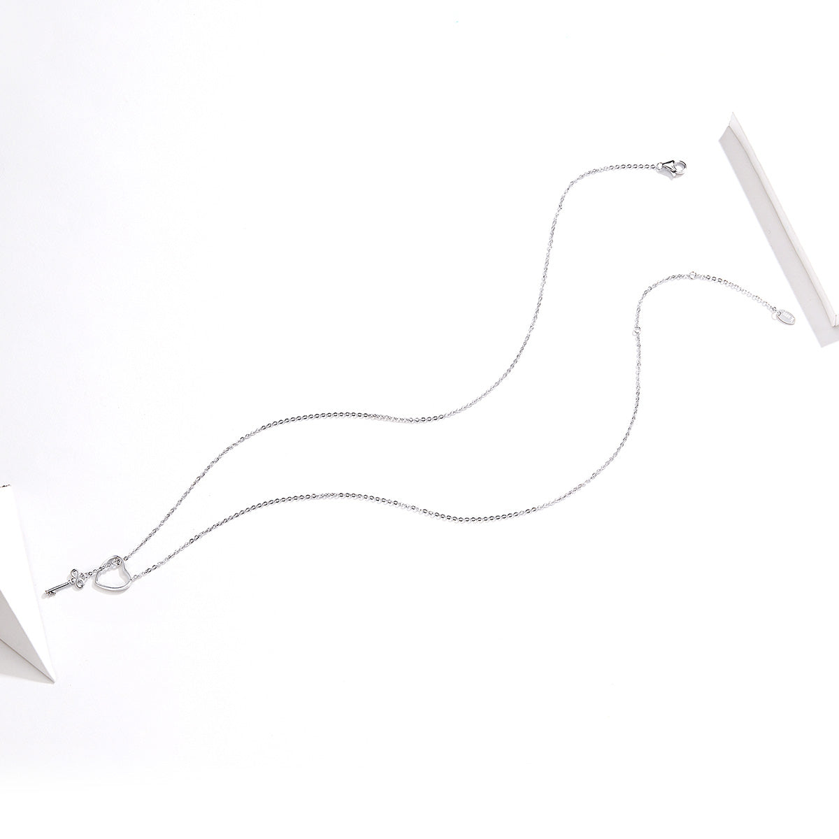 Sylvory 925 Sterling Silver Locked in Love Necklace