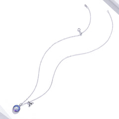 Sylvory 925 Sterling Silver Mystic Scales Necklace