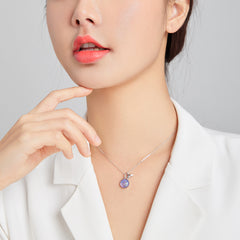 Sylvory 925 Sterling Silver Mystic Scales Necklace