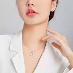 Sylvory 925 Sterling Silver Mystic Scales Necklace
