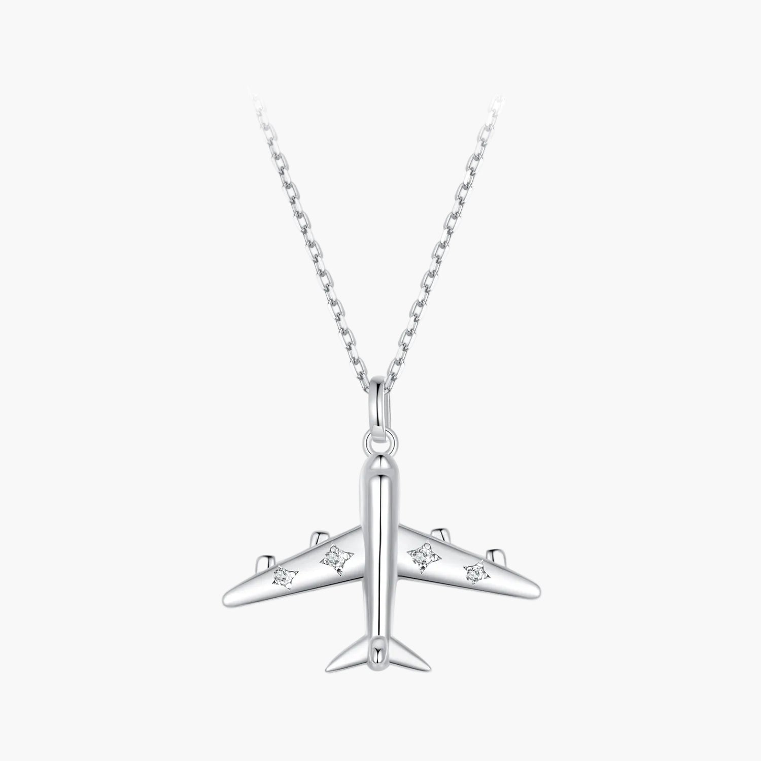 Silver Jetsetter Necklace