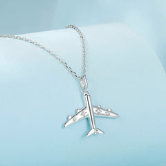 Sylvory 925 Sterling Silver Jetsetter Necklace