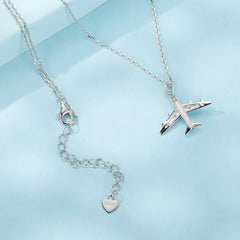 Sylvory 925 Sterling Silver Jetsetter Necklace