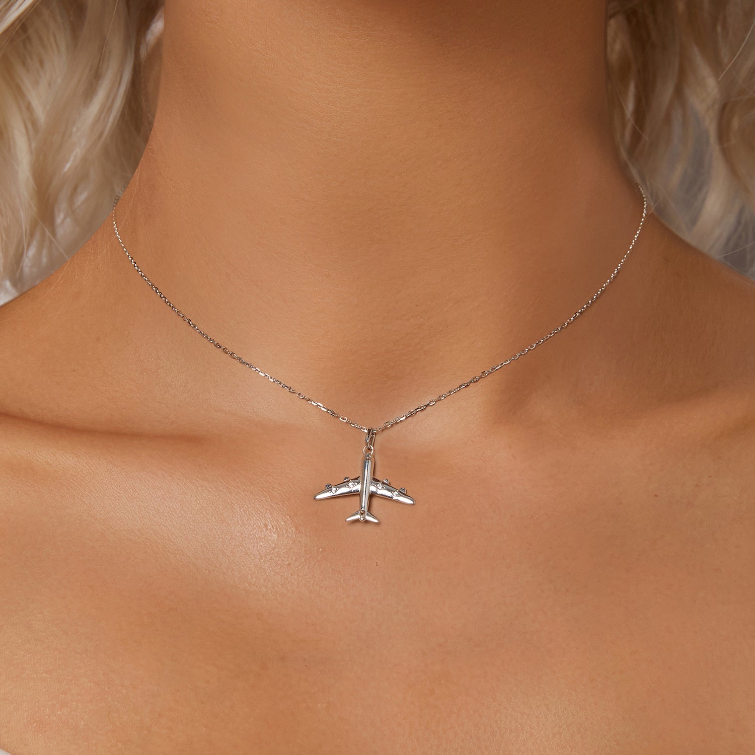 Sylvory 925 Sterling Silver Jetsetter Necklace