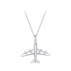 Sylvory 925 Sterling Silver Jetsetter Necklace