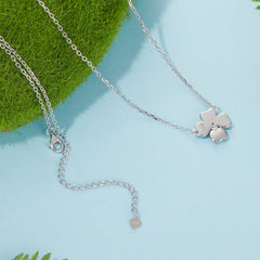 Sylvory 925 Sterling Silver Leaf Ladybug Necklace